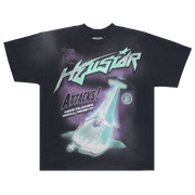 Hellstar Attacks T-Shirt Black Green