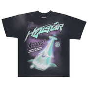 Hellstar Attacks T-Shirt Black Green