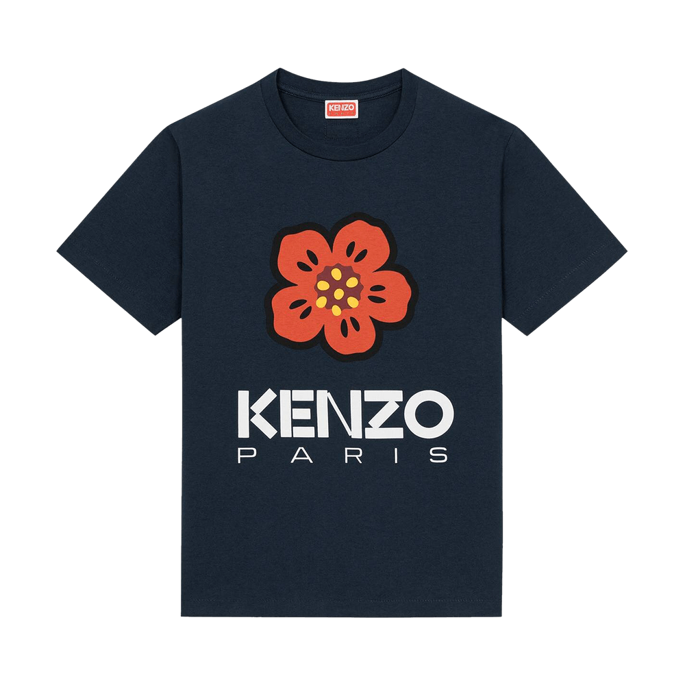 Kenzo Boke Flower T-Shirt Blue