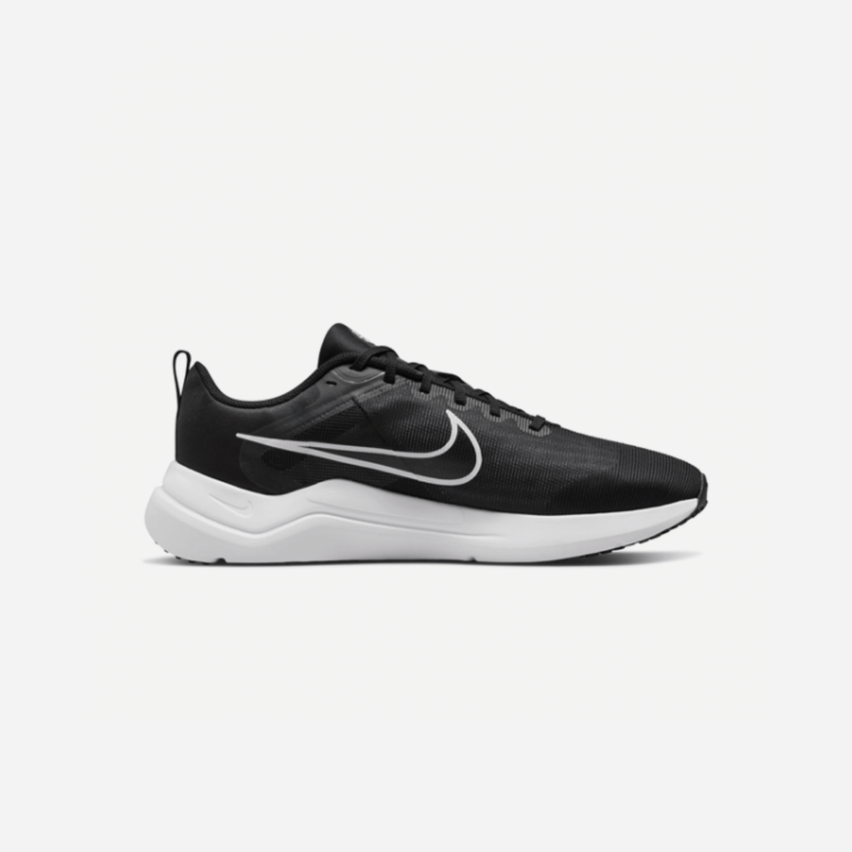 Nike Downshifter 12 Black White Smoke Grey