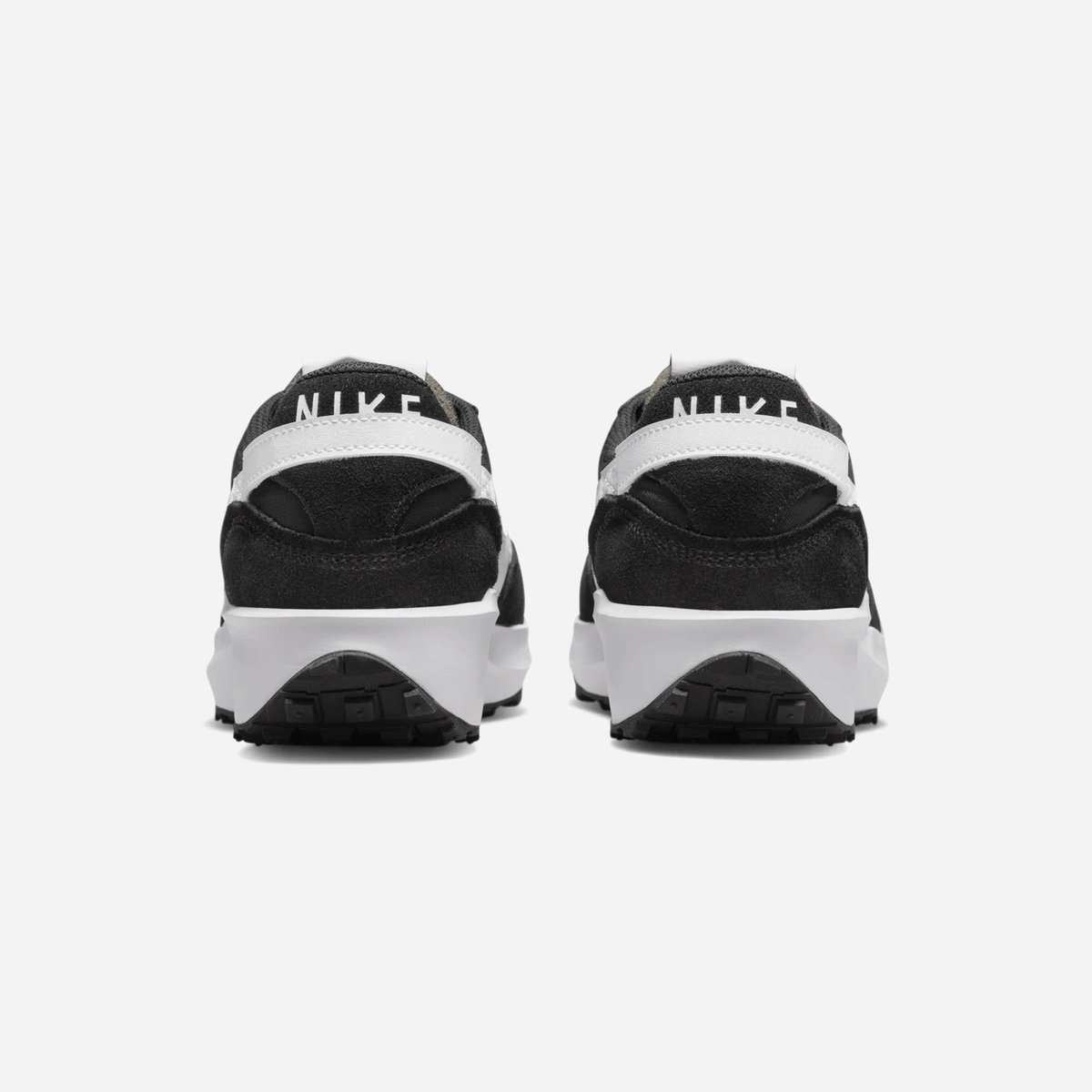 Nike Waffle Debut Black Orange Clear White WMNS