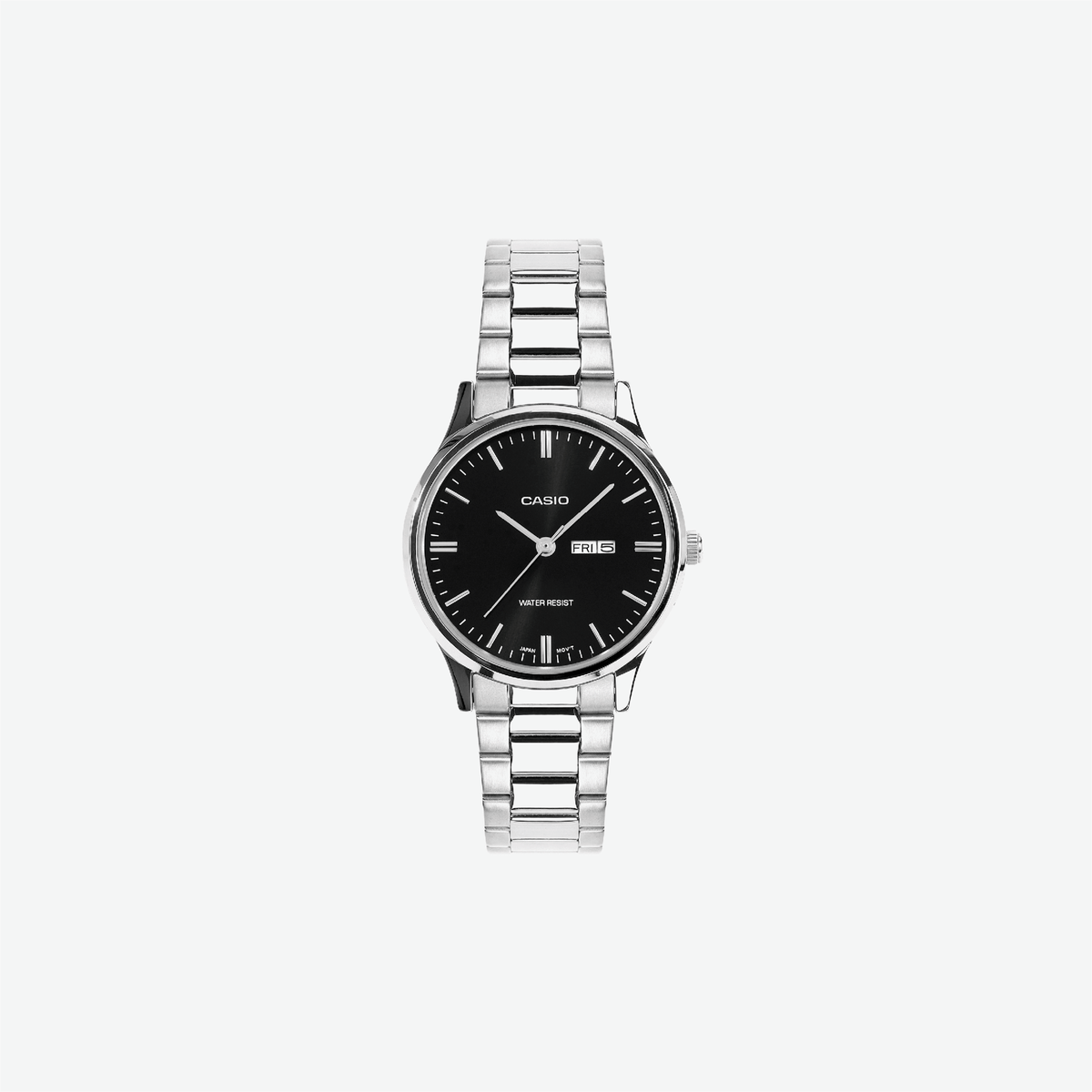 Casio LTP-SN8YD-1B Quartz Black Dial Analog Stainless Steel Watch