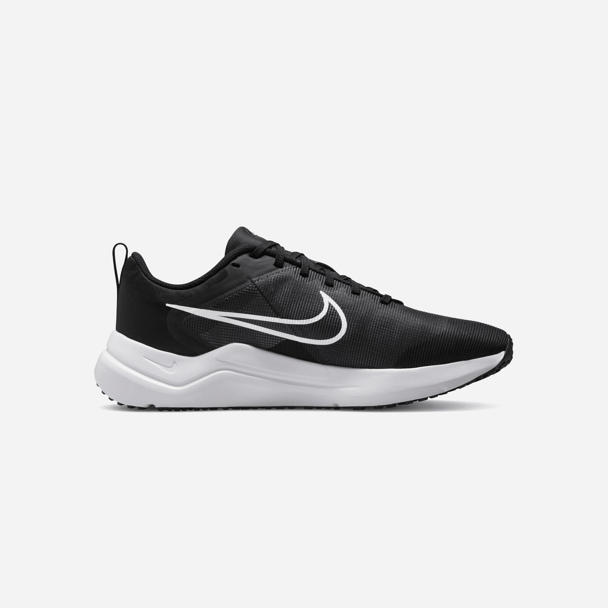 Nike Downshifter 12 Black Smoke Grey Pure Platinum White WMNS