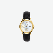 Casio LTP LTP-SN6KGSL-7A Quartz White Dial Analog Leather Watch