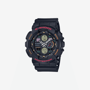 Casio G-Shock GA-140-1A4DR Quartz Black Dial Analog-Digital Resin Watch