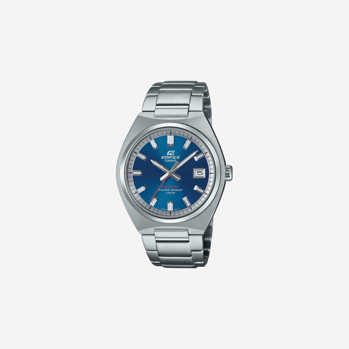 Casio Edifice EFB-109D-2AVDF Quartz Blue Dial Analog Stainless Steel Watch