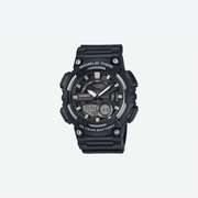 Casio Youth AEQ-110W-1AVDF Quartz Black Dial Analog-Digital Resin Watch