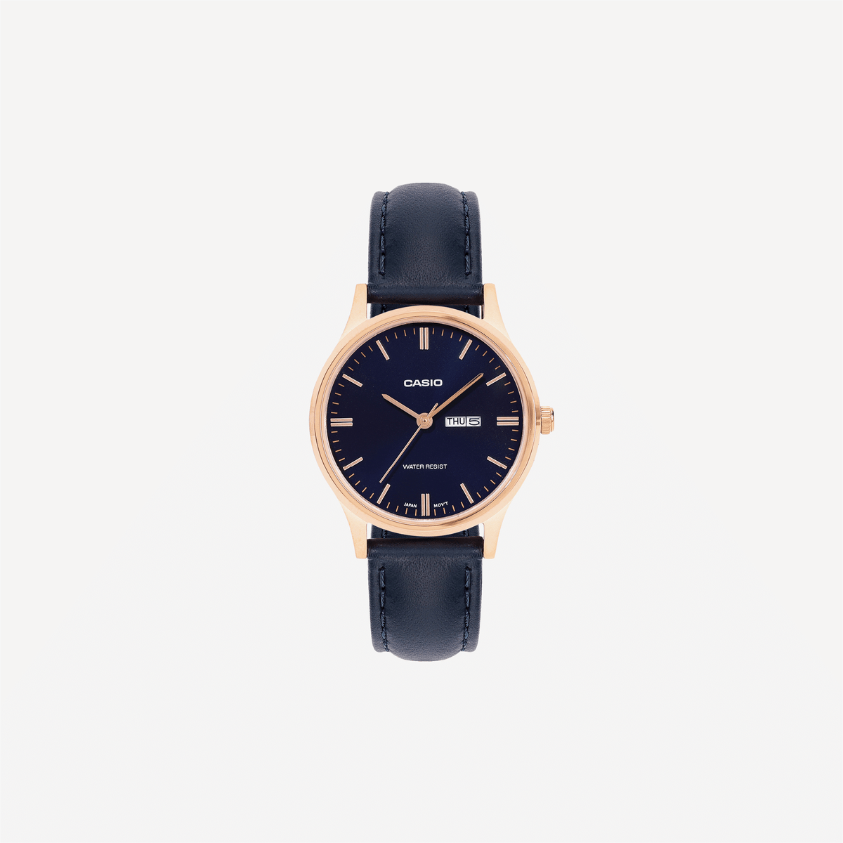 Casio LTP LTP-SN8YRL-2B Quartz Blue Dial Analog Leather Watch