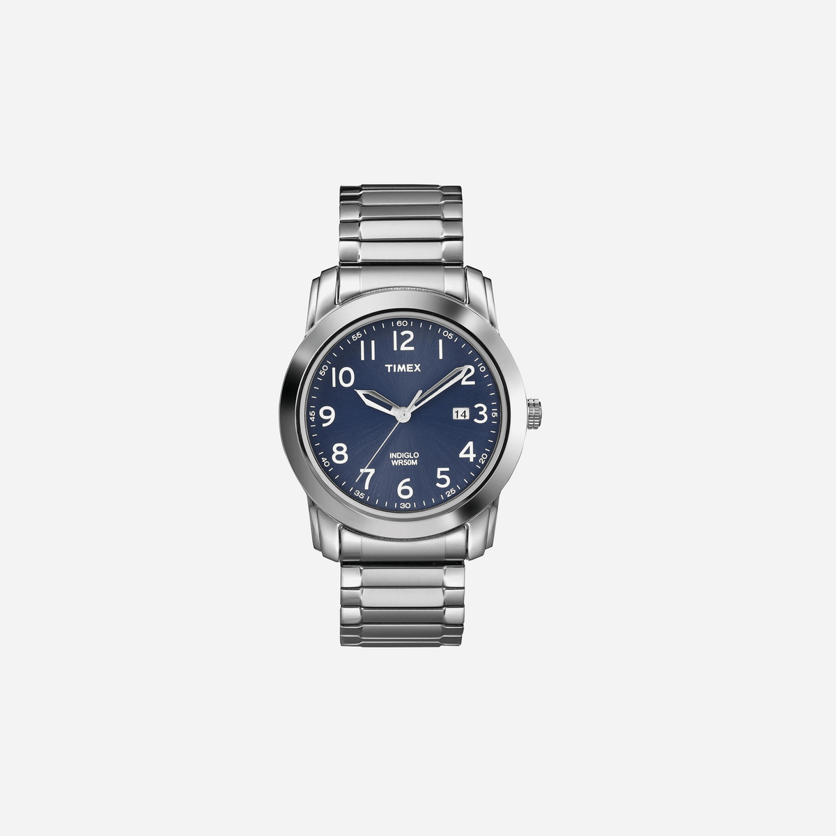 Casio Highland Street Stainless Steel Expansion Band Watch