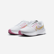 Nike Air Zoom Pegasus 39 White Wheat Gold Pink WMNS