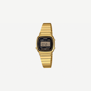 Casio Vintage LA670WGA-1DF Quartz Multicolour Dial Digital Stainless Steel Watch
