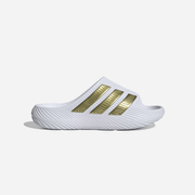 Adidas Purechill Slides White Gold Metallic