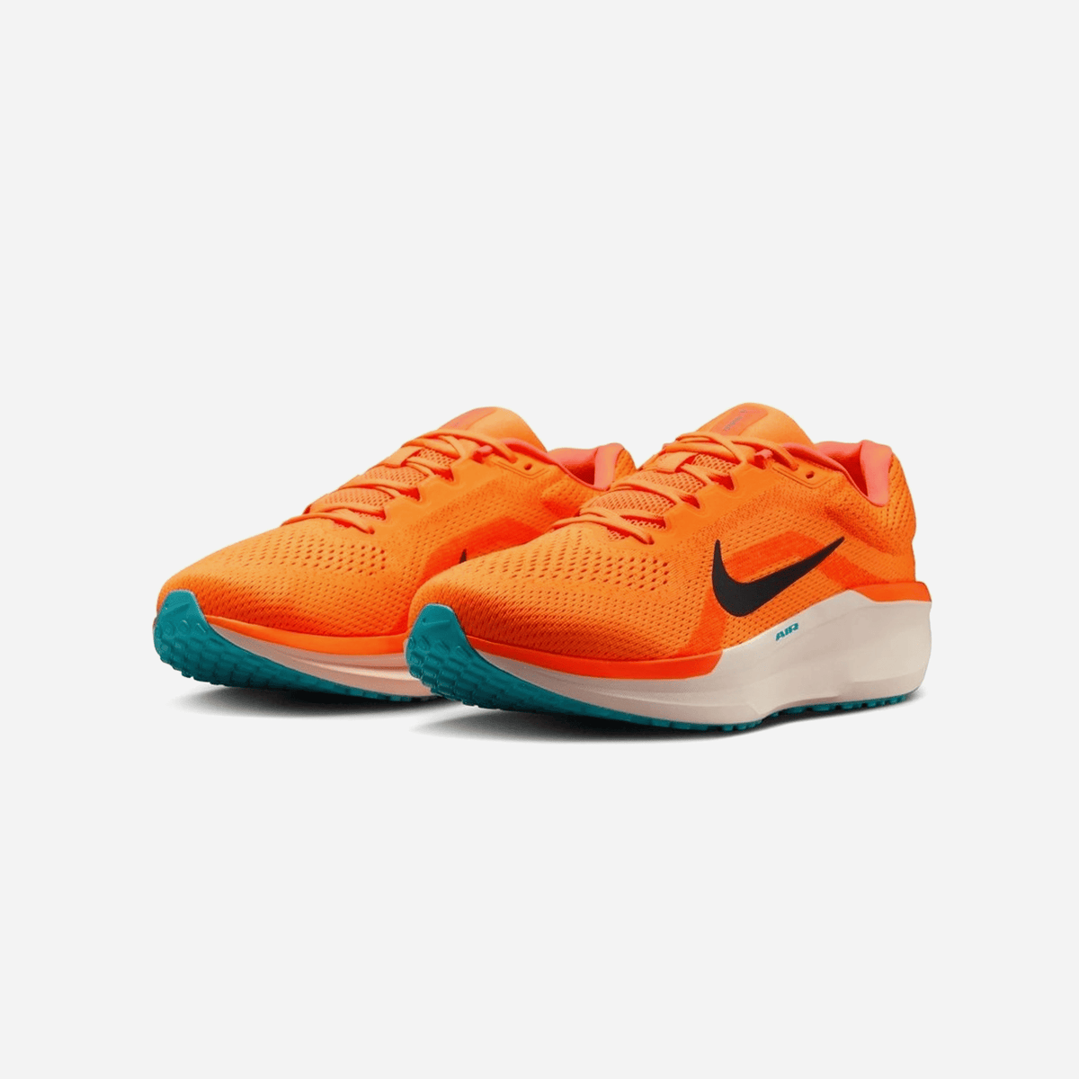 Nike Air Winflo 11 Extra Wide Bright Mandarin Black