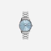 Casio LTP-SN8YD-2B2 Quartz Blue Dial Analog Stainless Steel Watch