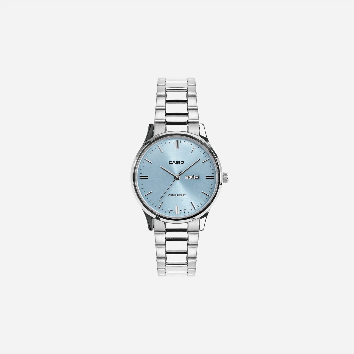 Casio LTP-SN8YD-2B2 Quartz Blue Dial Analog Stainless Steel Watch