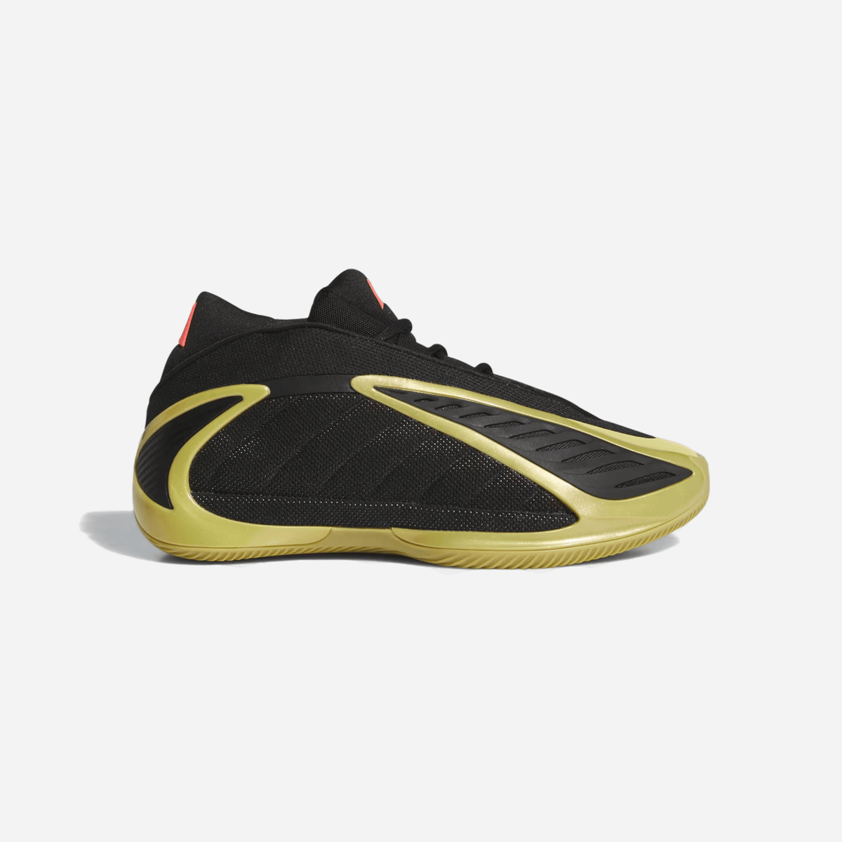 Adidas Anthony Edwards 2 Core Black / Gold Metallic / Solar Turbo