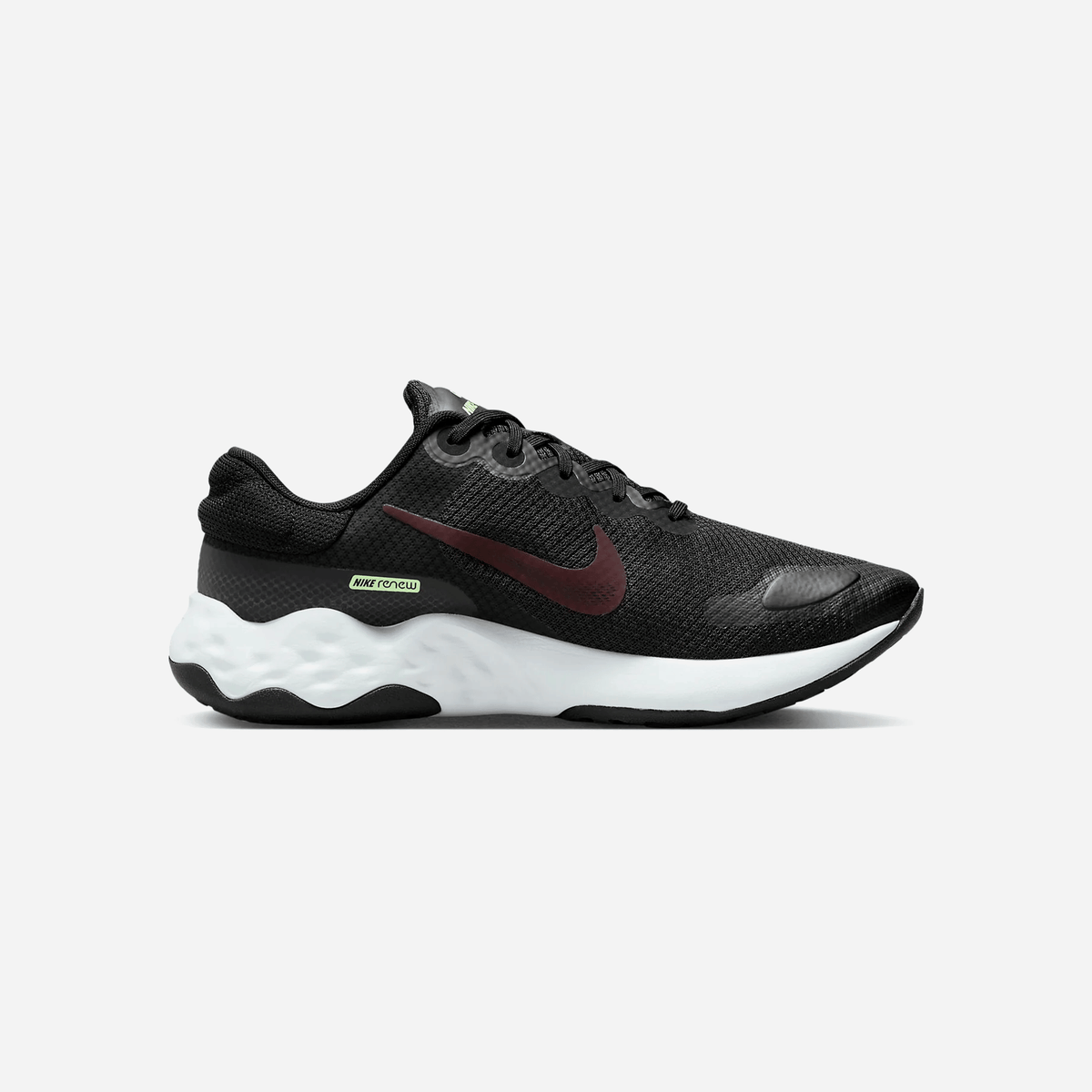 Nike Renew Ride 3 Black Burgundy Crush