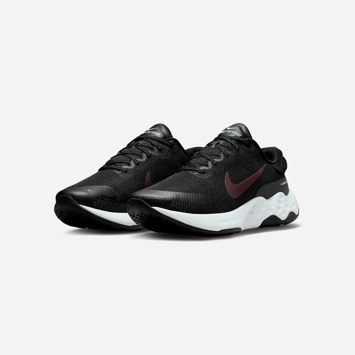 Nike Renew Ride 3 Black Burgundy Crush