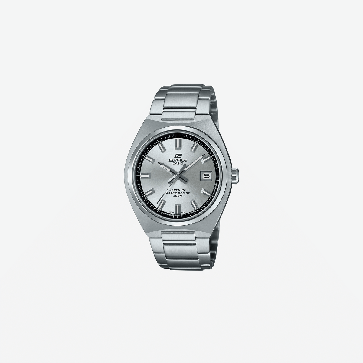 Casio Edifice EFB-109D-7AVDF Quartz Silver Dial Analog Stainless Steel Watch