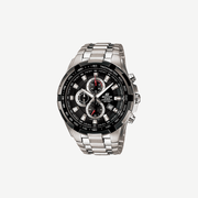Casio Edifice EF-539D-1AVUDF Quartz Black Dial Chronograph Stainless Steel Watch