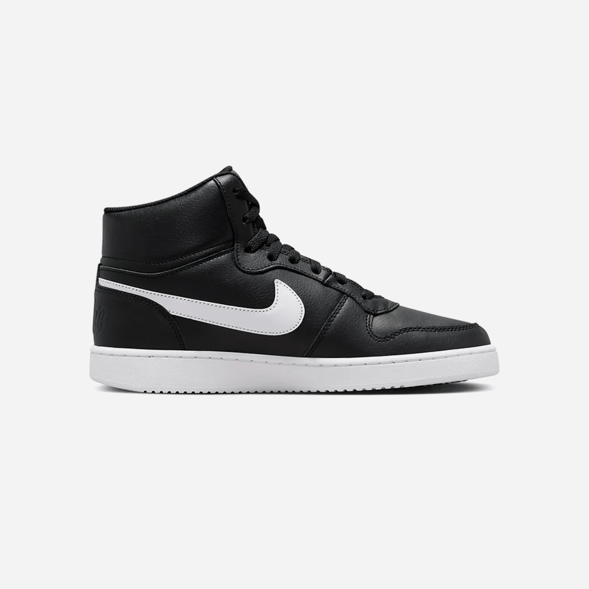 Nike Ebernon Mid Casual Sneakers Black White