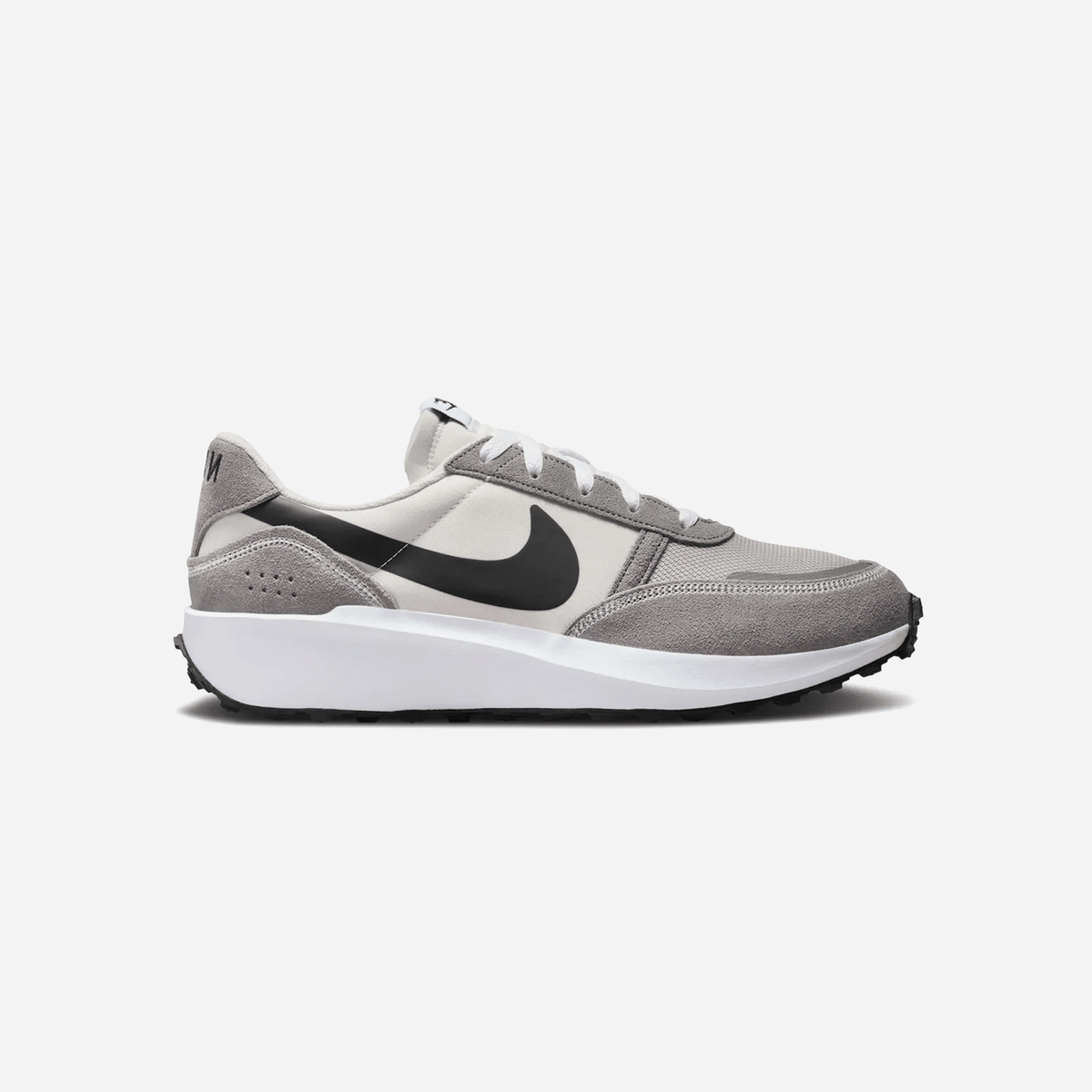 Nike Waffle Nav Phantom Black Flat Pewter White