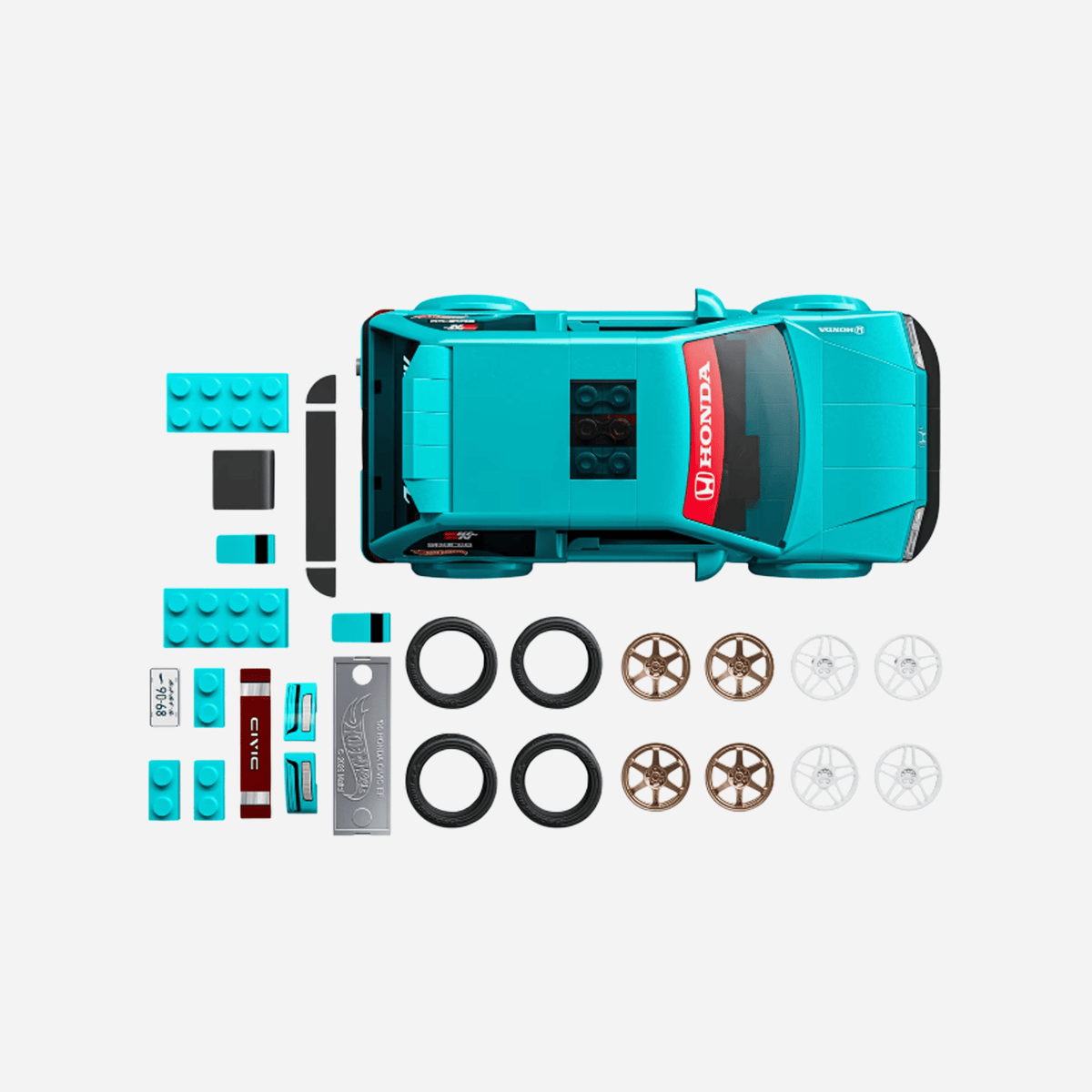 Hot Wheels 90 Honda Civic Ef Brick Shop