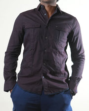 Armani Exchange Dotted Full Sleeve Shirt (S)