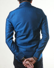 Zara Man Blue Formal Shirt (S)