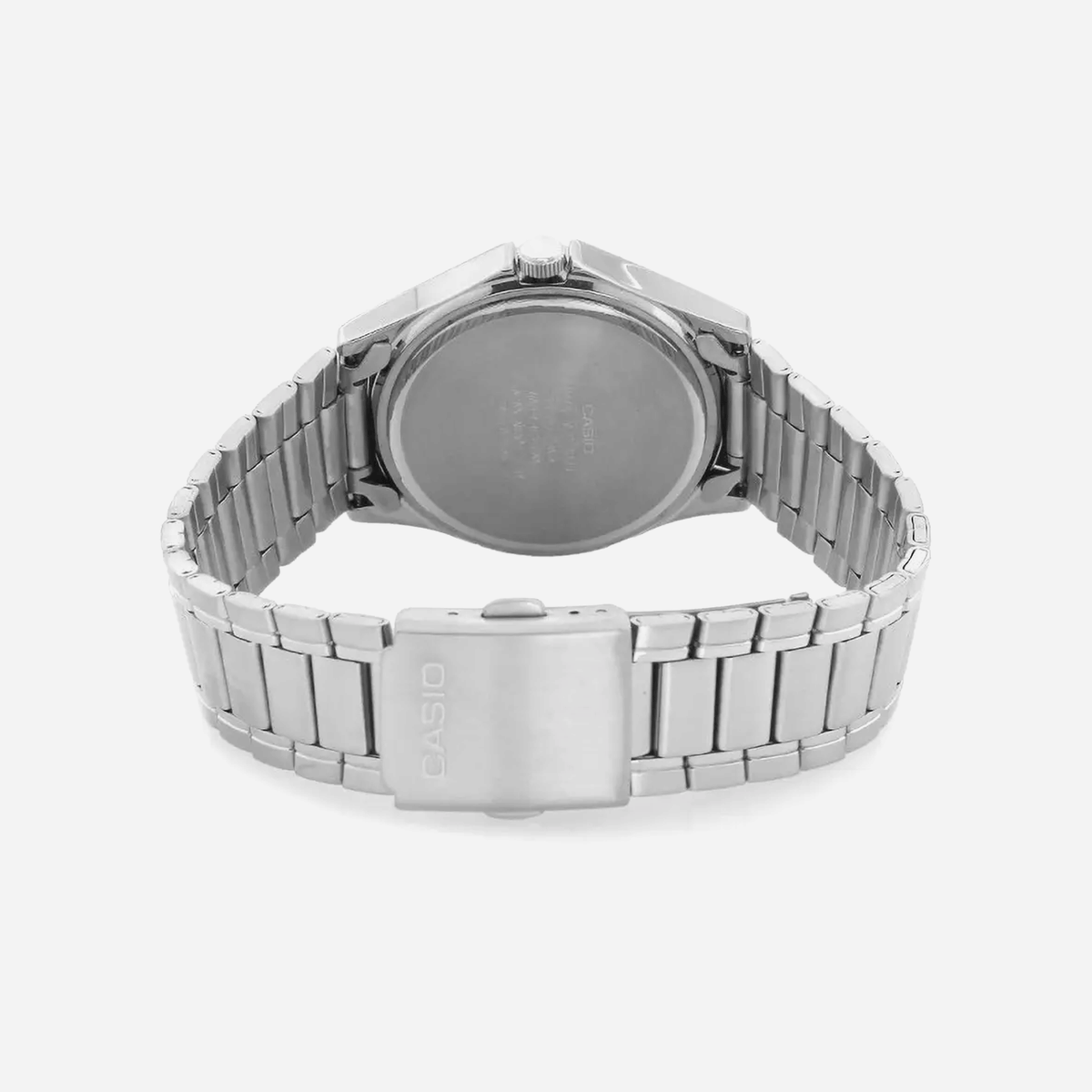 Casio MTP-1239D-1A Black Dial Stainless Steel Watch
