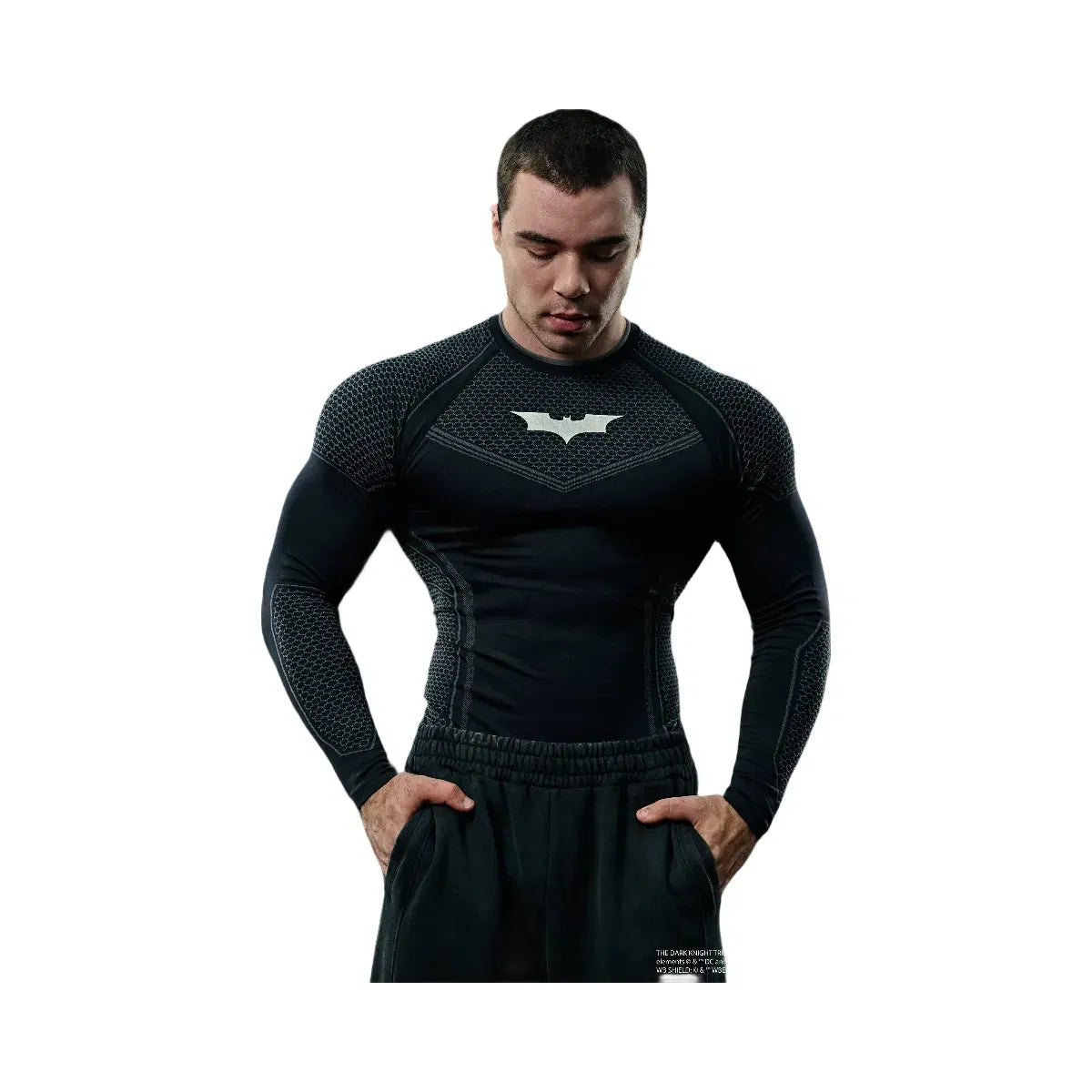 YoungLA Batman Compression Longsleeves 'Black'
