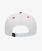 New Era MIAMI HEAT CROWN WHITE 9FIFTY SNAPBACK CAP { WHITE