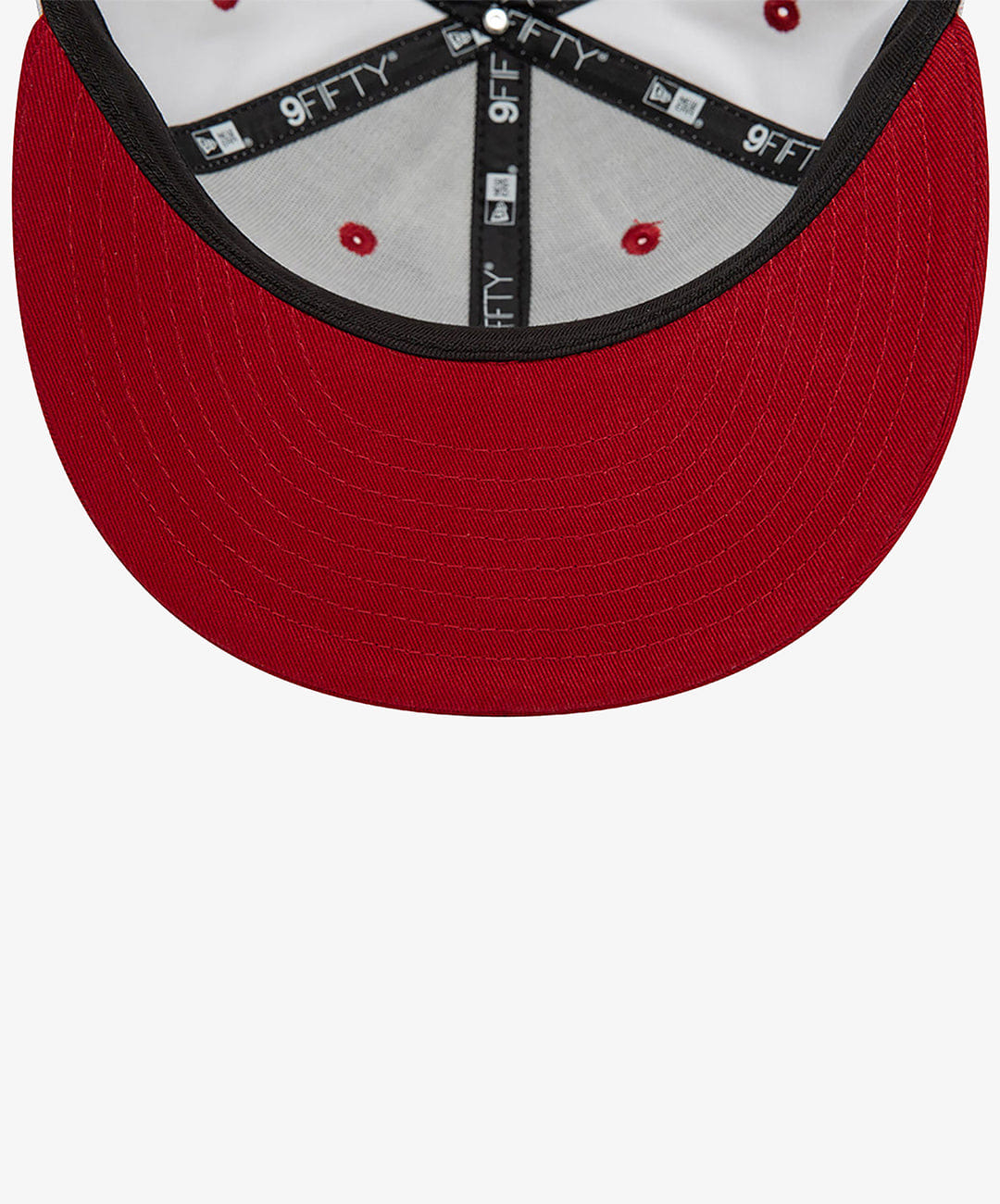 New Era MIAMI HEAT CROWN WHITE 9FIFTY SNAPBACK CAP { WHITE