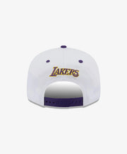 New Era LA LAKERS WHITE CROWN PATCH WHITE 9FIFTY SNAPBACK CAP { WHITE