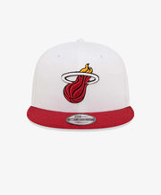 New Era MIAMI HEAT { WHITE