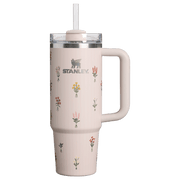 Stanley The Quencher H2.0 Flowstate Tumbler | 30 OZ Rose Quartz Bouquets
