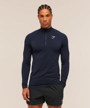 Gymshark Vital 1/4 Zip Navy