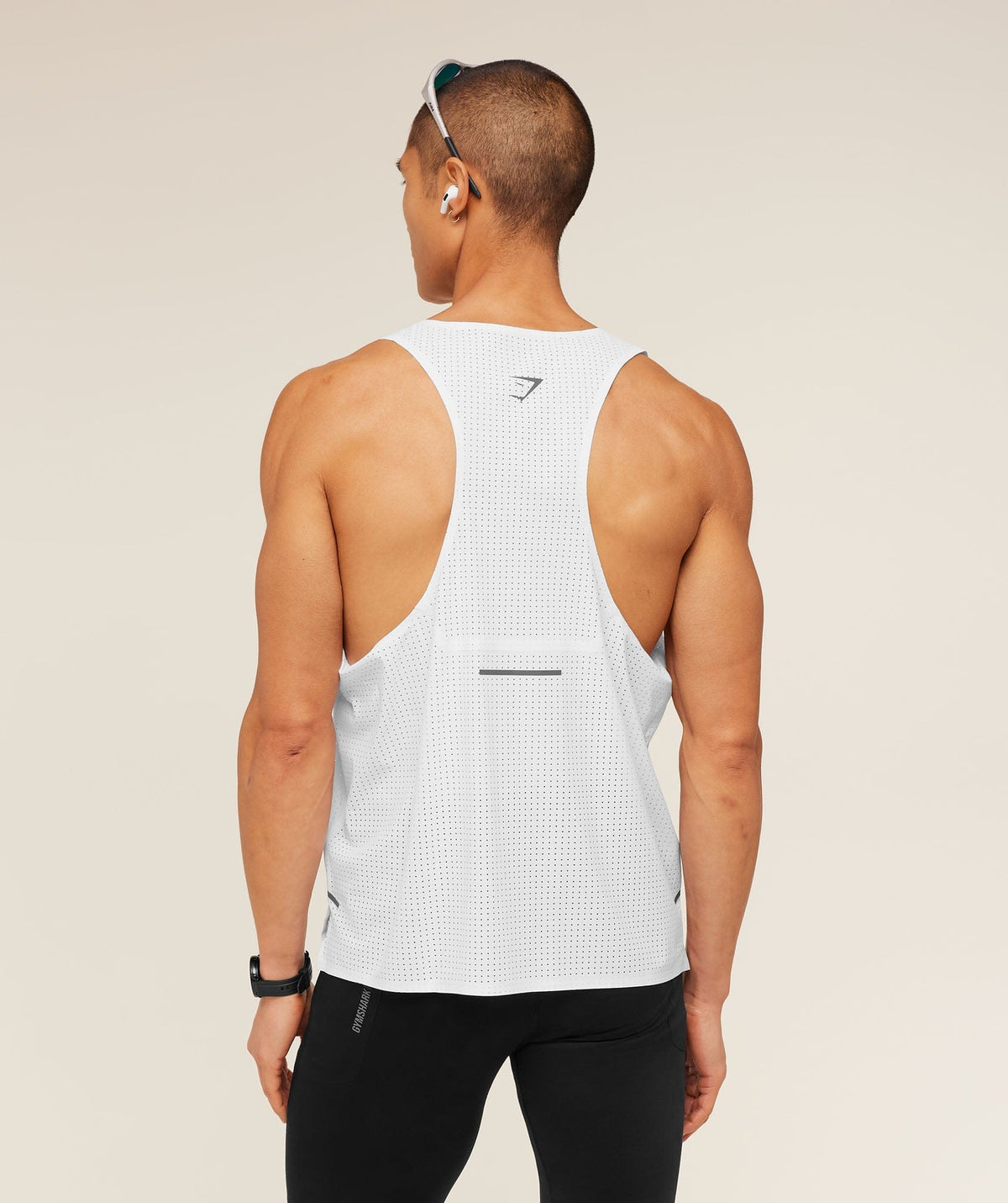 Gymshark Running Elite Race Vest White