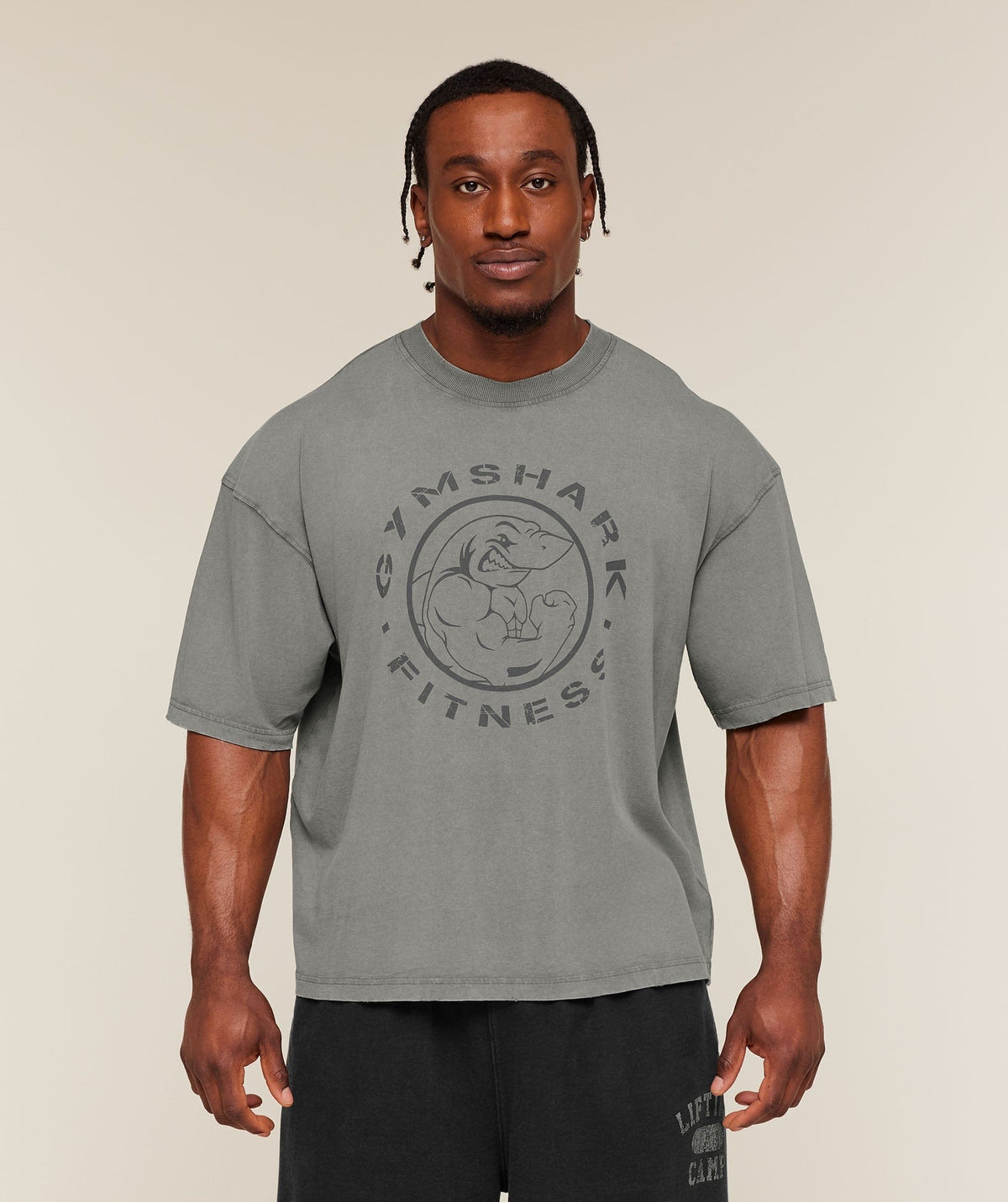 Gymshark Vintage Legacy T-Shirt Ash Grey