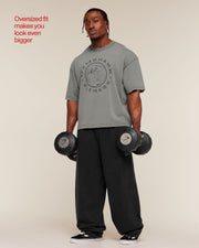 Gymshark Vintage Legacy T-Shirt Ash Grey
