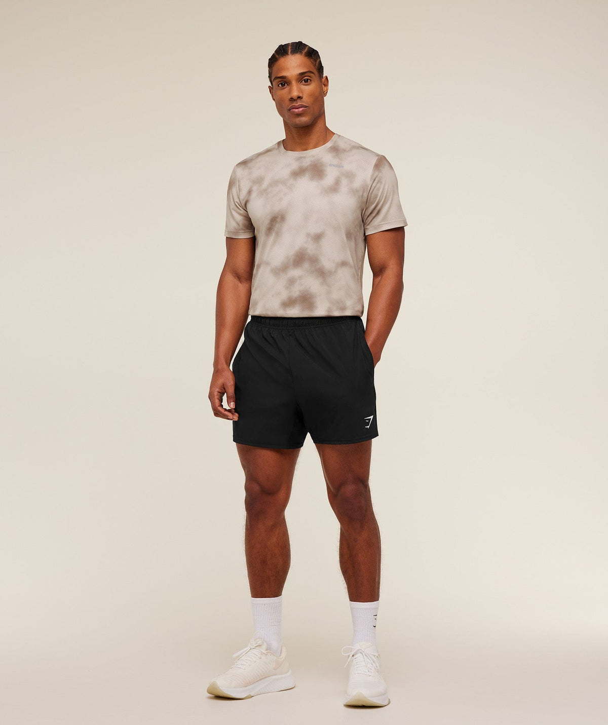 Gymshark Built For More T-Shirt - Pebble Grey