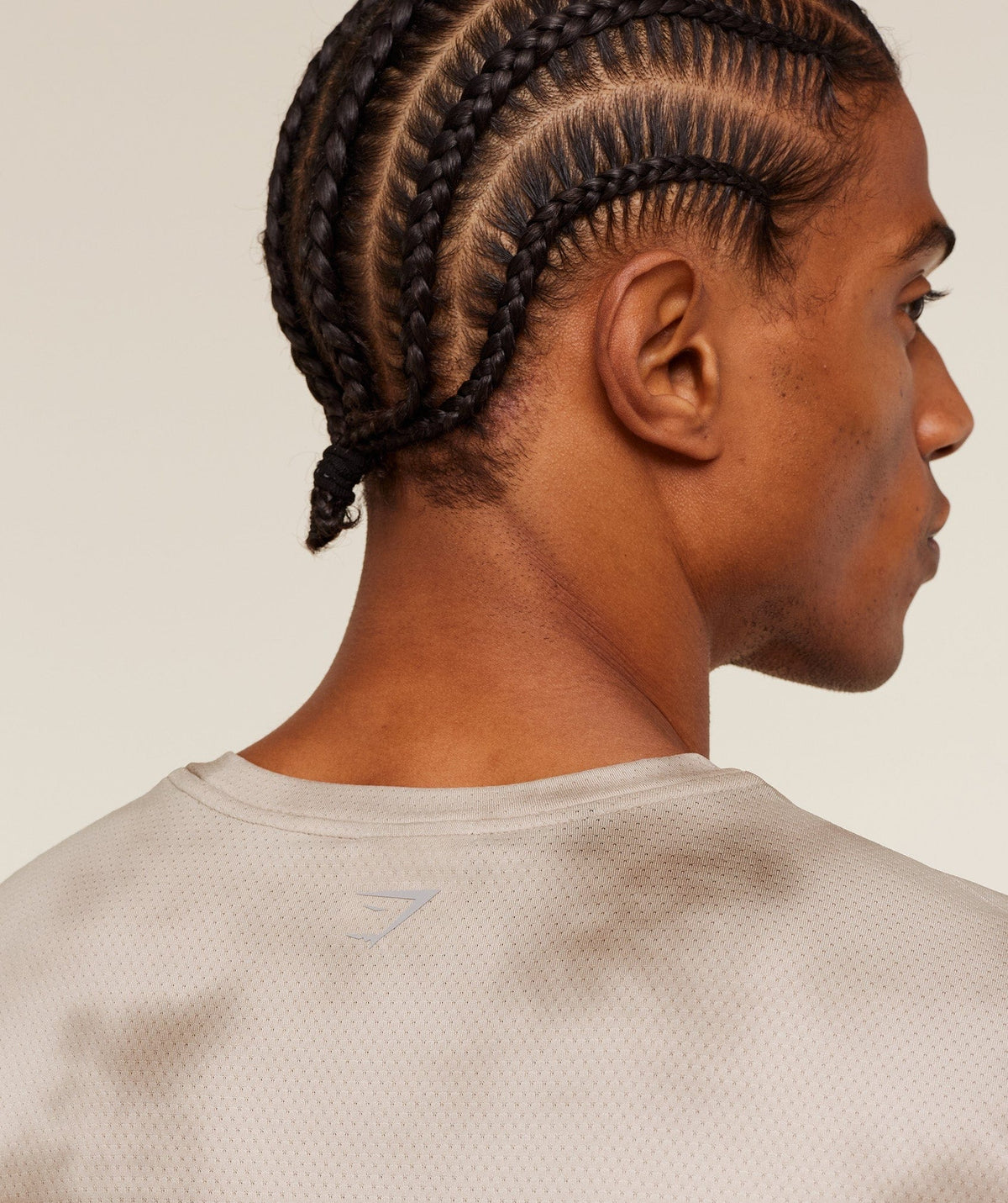 Gymshark Built For More T-Shirt - Pebble Grey