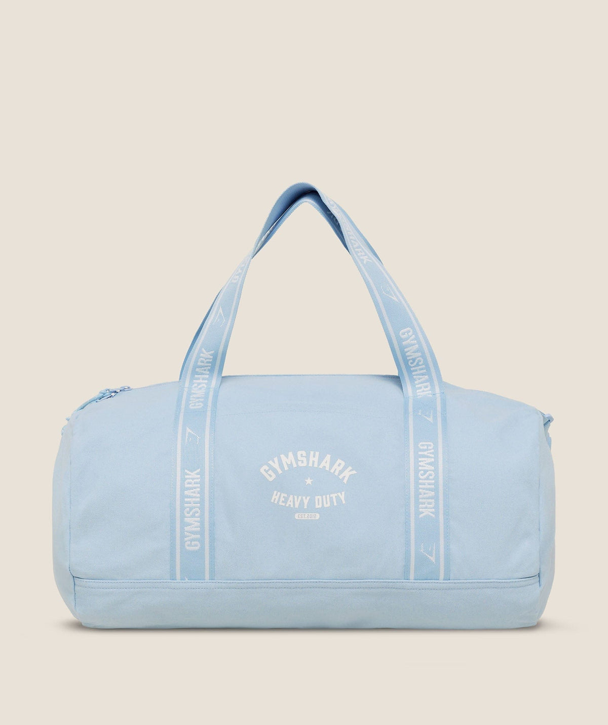 Women's Gymshark Logo Duffle Bag Chilled Blue
