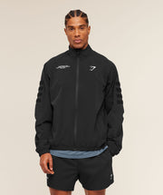 Gymshark Conditioning Club Track Patch Jacket Black