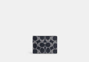 Compact Billfold Wallet In Signature Canvas