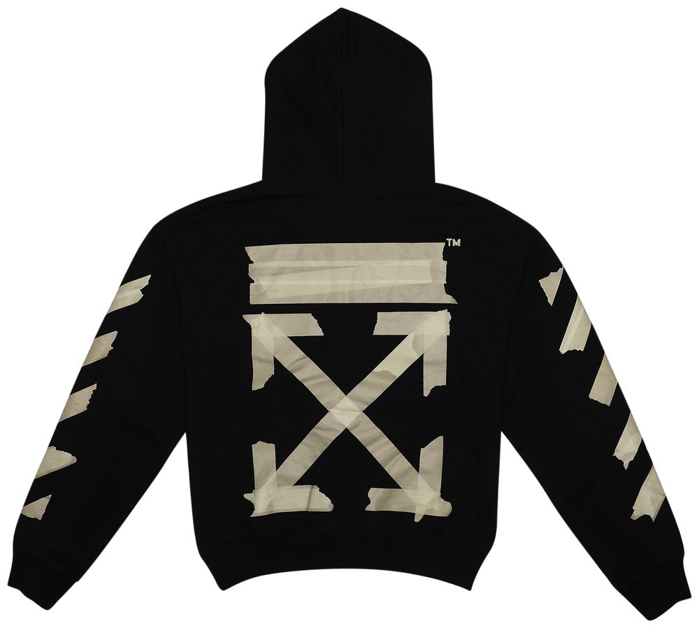 Off-White Tape Arrows Over Hoodie Black/Beige