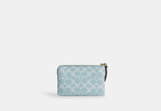 Corner Zip Wristlet In Signature Canvas