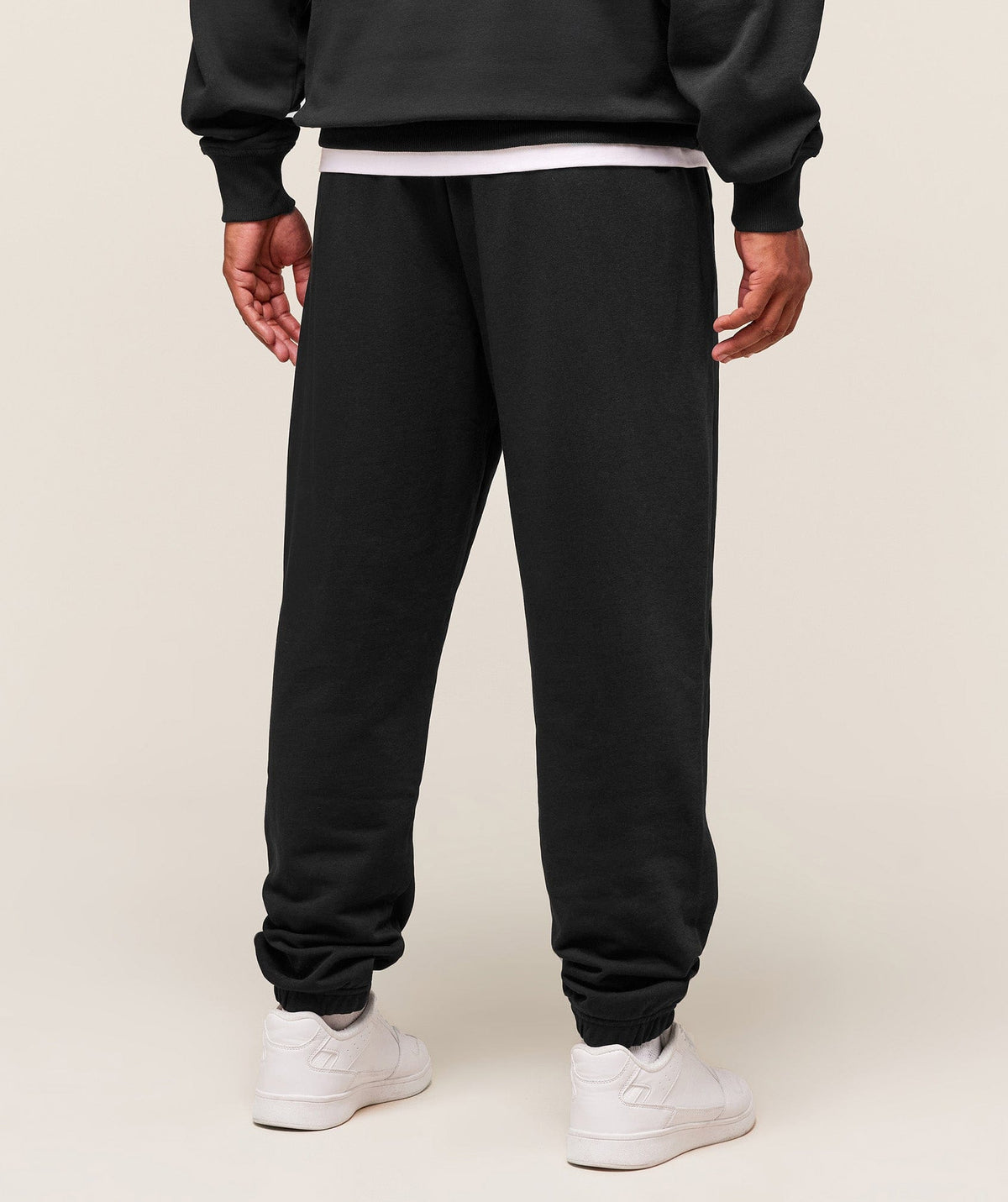 Gymshark Worn Graphic Joggers Black