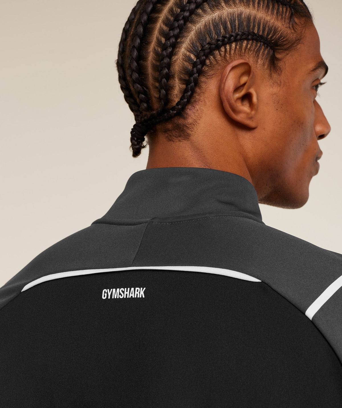 Gymshark Arrival Contrast 1/4 Zip Grey