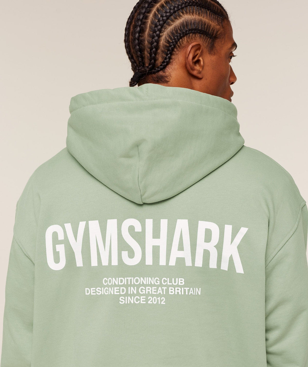 Gymshark Conditioning Club Hoodie GS Haze Green